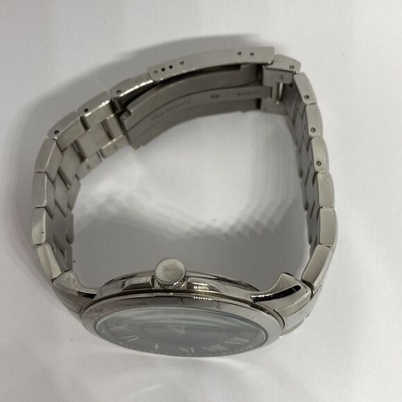 Fossil Grant FS4973 Men's Stainless Steel Analog Black Dial Quartz Watch XR914 - Picture 8 of 12